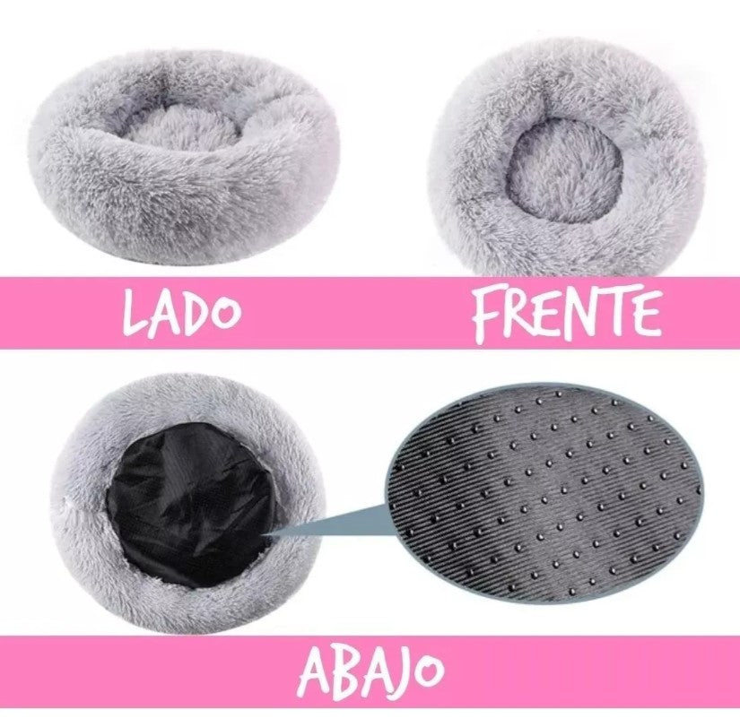 Cama Antiestres Para Mascotas 60cm