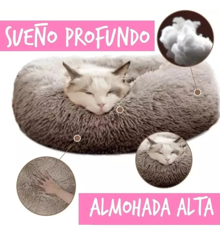 Cama Antiestres Para Mascotas 60cm